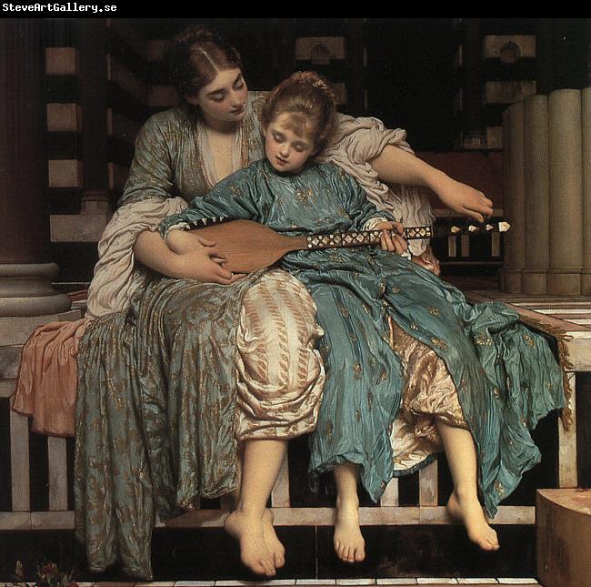 Lord Frederic Leighton Music Lesson